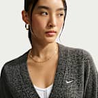 Cárdigan entallado para mujer Nike Sportswear Chill Knit