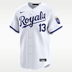 Jersey Nike Dri-FIT ADV de la MLB Limited para hombre Salvador Perez Kansas City Royals