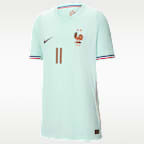 Jersey de fútbol Nike Dri-FIT ADV de la selección nacional de Francia visitante 2026 Match Michael Olise para niños talla grande