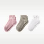 Calcetines cortos NikeSKIMS Dri-FIT para mujer (3 pares)