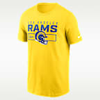 Los Angeles Rams Helmet Essential Men's Nike NFL T-Shirt