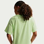 Playera para niños talla grande Nike Sportswear