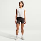 เสื้อยืดวิ่งแขนกุดผู้หญิง Dri-FIT Nike Swift Butterfly