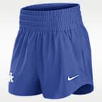 Shorts universitarios Nike Dri-FIT para mujer Kentucky Primary Logo One