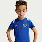 Chelsea F.C. Academy Pro Younger Kids' Nike Dri-FIT Football Short-Sleeve Top