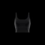 Bra deportivo de baja sujeción de talle largo con almohadillas para mujer Nike Zenvy Rib