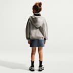 Falda de French Terry para niña talla grande Nike Sportswear Studio Fleece