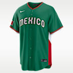 Jarren Duran Mexico National Baseball Team 2026 World Baseball Classic Men's Nike Stadium Jersey