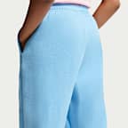 Pants holgados para niña Nike Sportswear Studio Fleece