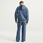 Sweat à capuche en tissu Fleece à zip Nike Solo Swoosh pour homme