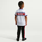 Paris Saint-Germain Home Big Kids' Nike Dri-FIT Soccer Pre-Match Top