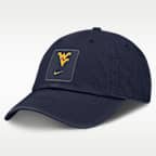 West Virginia Sideline Gameday Club Men's Nike College Adjustable Hat