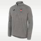 Sudadera de medio cierre universitaria Nike Dri-FIT para hombre Auburn Legacy