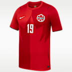 Alphonso Davies Canada Soccer 2026 Stadium Home Men's Nike Dri-FIT Soccer Jersey