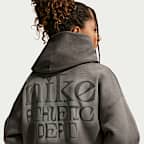 Sudadera con gorro oversized para niños talla grande Nike Sportswear Club Fleece