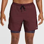 Nike Stride Shorts de correr Dri-FIT de 18 cm 2 en 1 para hombre