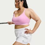 Bra deportivo ajustable acolchado para mujer (talla grande) Nike Indy Light Support