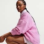 Nike Studio Fleece Medium Weight Women's Oversized Crew