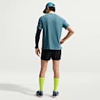 NikeLab | Running 男款羊毛混紡短袖上衣