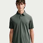 Polo de golf de manga Dri-FIT con logotipo para hombre Nike Velocity