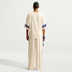NikeSKIMS Stretch Knit Women's Oversized V-Neck Top