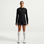 Nike Academy Dri-FIT Crew Yakalı Uzun Kollu Kadın Futbol Üstü