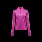 Playera de correr con protección UV de cierre de 1/4 para mujer Nike Swift Element