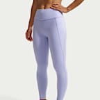 Nike Universa Women's High-Waisted Full-Length Leggings with No Front Seam