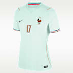William Saliba France National Team 2026 Stadium Away Women's Nike Dri-FIT Soccer Jersey