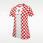 Jersey de futbol Nike Replica de la selección de Croacia 2026 para mujer