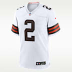 Jersey Nike de la NFL Game para hombre Shedeur Sanders Cleveland Browns