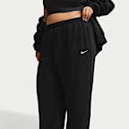 Nike Studio Fleece Medium Weight Women's Mid-Rise Wide-Leg Pants