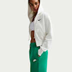 Nike Sportswear Club Fleece Pantalones de entrenamiento oversized de tiro medio para mujer