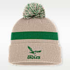 Philadelphia Eagles Rewind Peak Men's Nike NFL Cuffed Pom Beanie