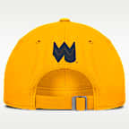 Gorra universitaria Nike ajustable para hombre West Virginia Natural Club