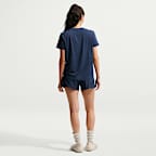 Dámské 8cm kraťasy Dri-FIT Nike One se středně vysokým pasem a všitými kalhotkami