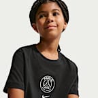 Paris Saint-Germain Nike Football-T-shirt til større børn