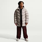 Nike Sportswear All Day Play Big Kids' Therma-FIT Loose-Fit Mid-Length Puffer Jacket