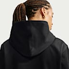 Sudadera con gorro sin cierre Therma-FIT para mujer Nike Studio Fleece Sport