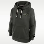 New York Jets Rivalries Collection Sideline Women's Nike Dri-FIT NFL Pullover Hoodie
