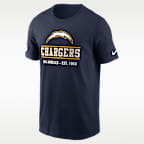 Los Angeles Chargers Essential Men's Nike Dri-FIT NFL T-Shirt