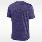 Playera Nike Dri-FIT de la NFL para hombre Baltimore Ravens Sideline Team Issue Velocity