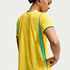 Jersey de fútbol Nike Aero-FIT Authentic de Brasil local 2026 Match para mujer