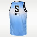 Jersey Nike WNBA Swingman para niñas talla grande Angel Reese Chicago Sky Rebel Edition