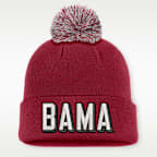Gorro con dobladillo universitario Nike para hombre Alabama Peak