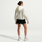Hoodie folgado Nike Sportswear Studio Fleece com fecho completo Júnior (Rapariga)