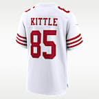 George Kittle San Francisco 49ers 80th Anniversary Men's Nike NFL Game Jersey