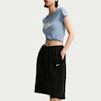 Nike Sportswear Women's Oversized Mid-Rise French Terry Bermuda Shorts