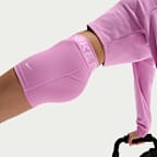 Nike Pro Sykkelshorts med mellomhøyt liv til dame (7,5 cm)