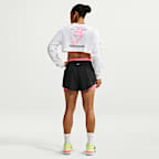 Nike After Dark Tour Women's Dri-FIT Super Cropped Running T-Shirt